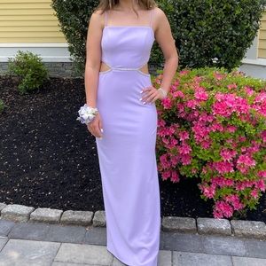 Lilac Prom Dress Size 2
